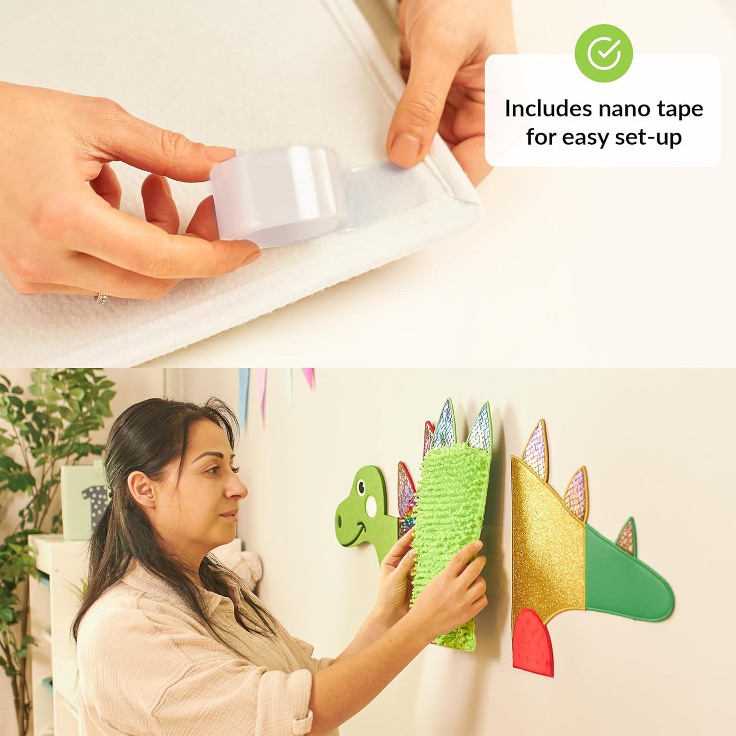 Sensory Wall Panels Dino - For Sensory Wall Play, Classroom And Schools