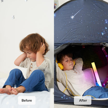 Calming Corner Sensory Tent - Big Size, Star Theme Design