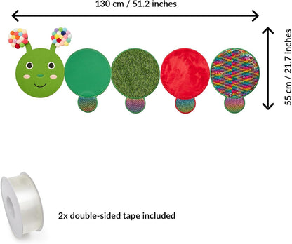 Sensory Wall Panels Catepillar - For Sensory Wall Play, Classroom And Schools