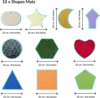 Sensory Mats - Shapes, Colors & Materials