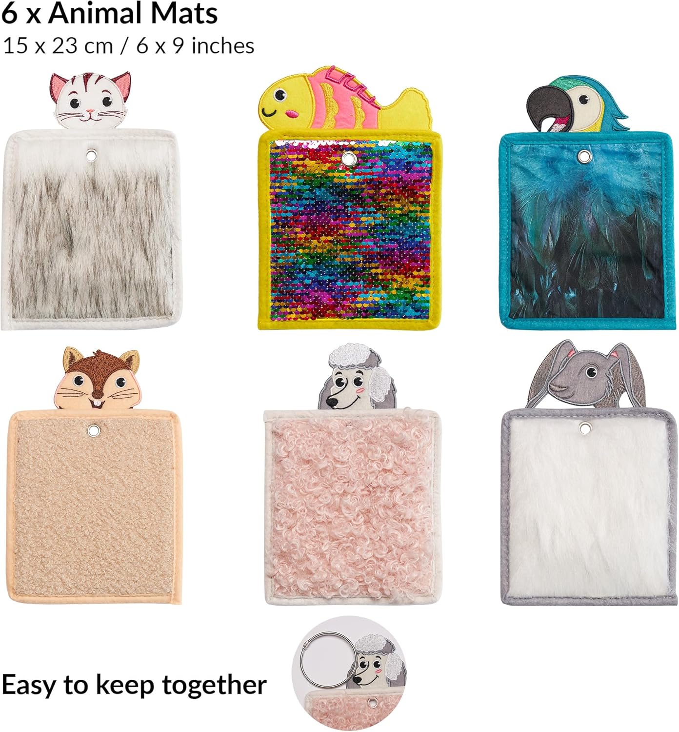 Sensory Mats - Pets Theme