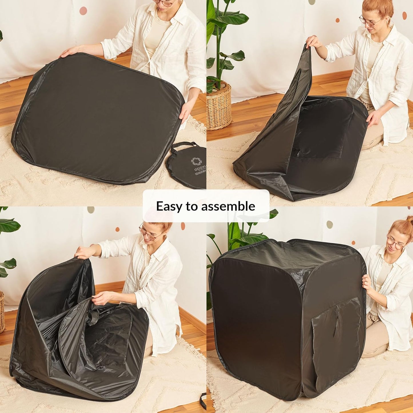 Calming Corner Sensory Tent - Small Square