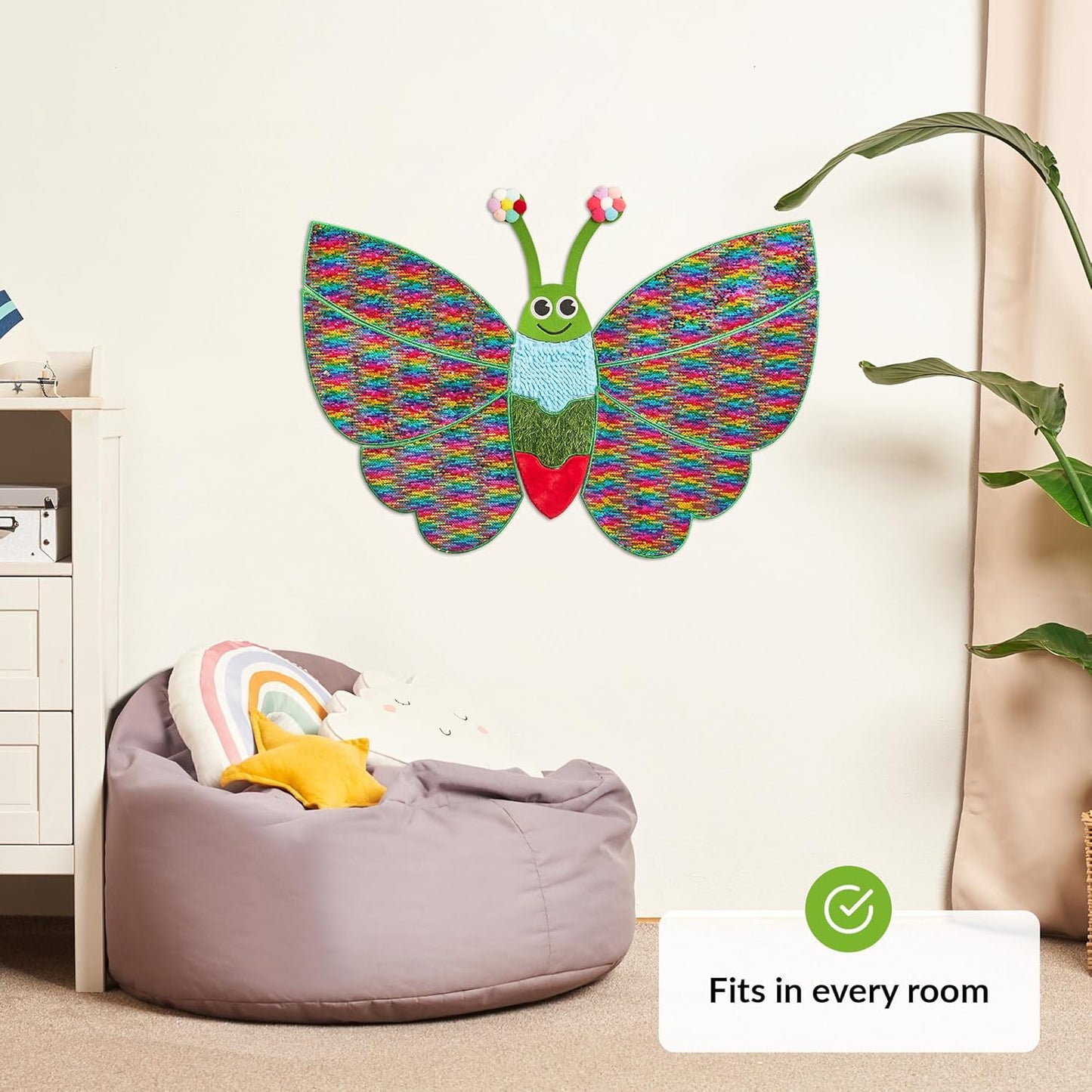 Sensory Wall Panels Butterfly - For Sensory Wall Play, Classroom And Schools