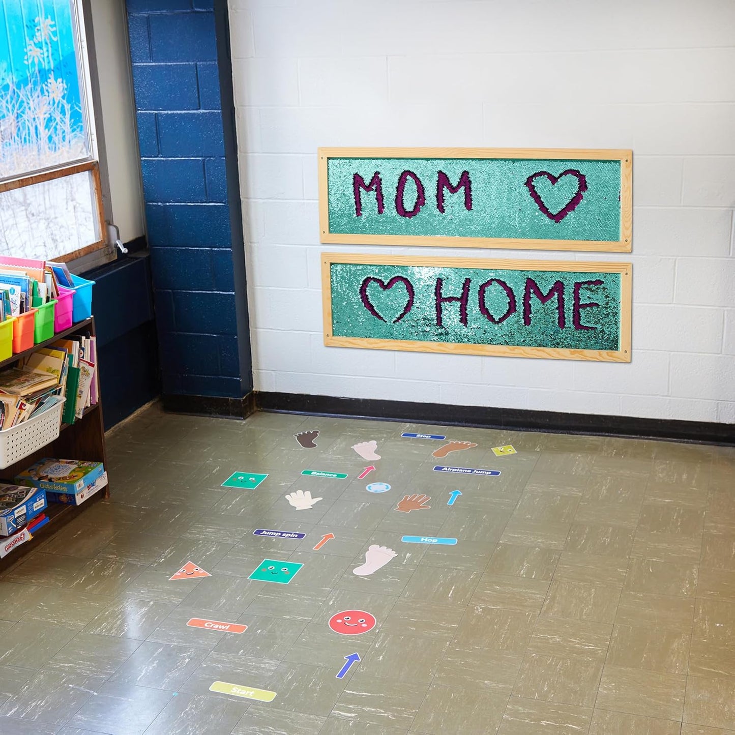 Sequin Sensory Wall Frame