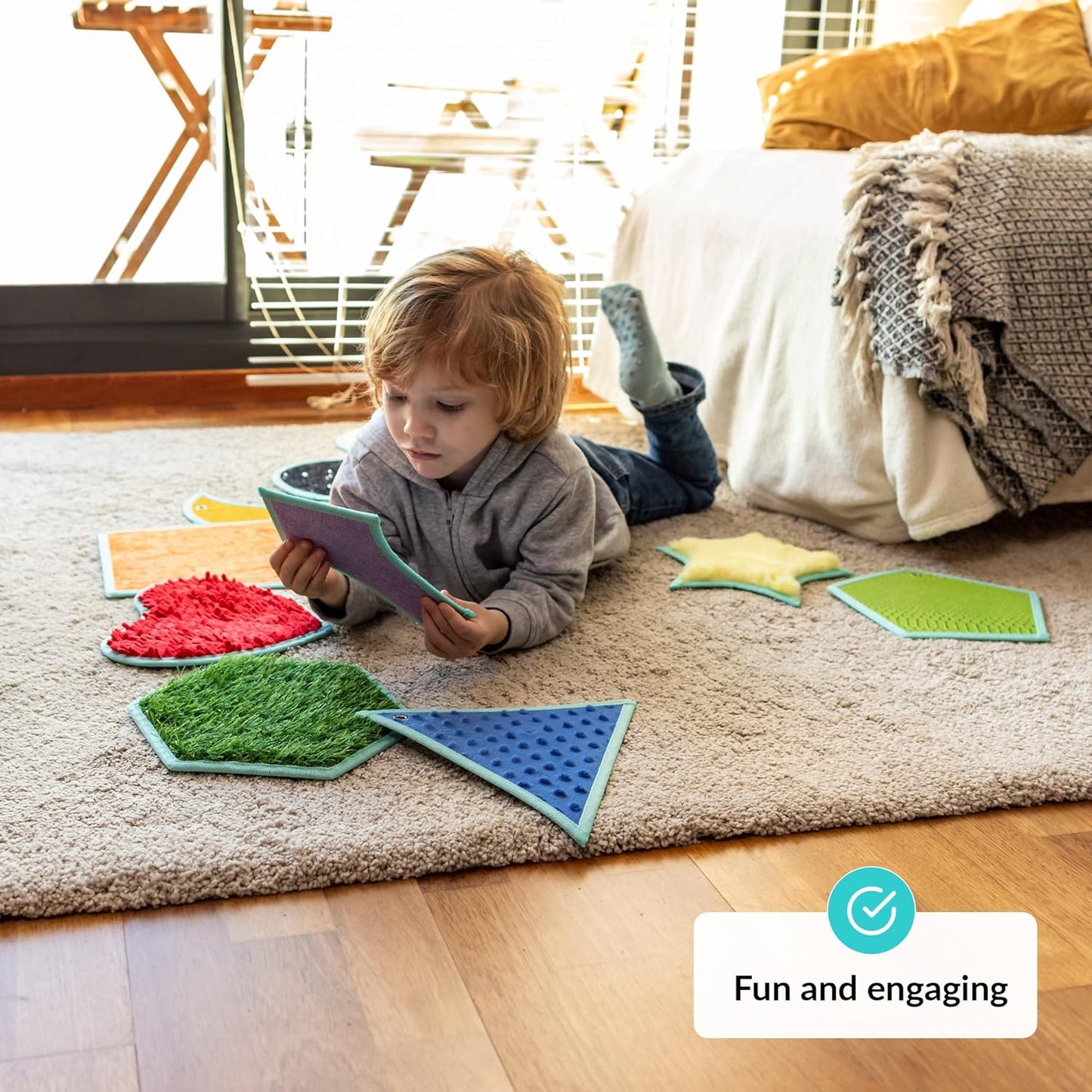 Sensory Mats - Shapes, Colors & Materials