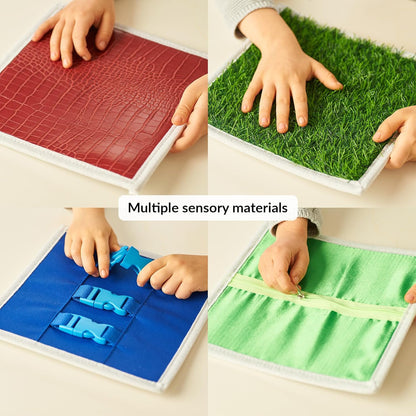 Sensory Wall Panels 12 PK - For Sensory Wall Play, Classroom And Schools