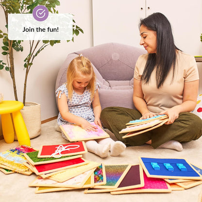 Sensory Wall Panels 24 PK - For Corners, Classroom And Schools