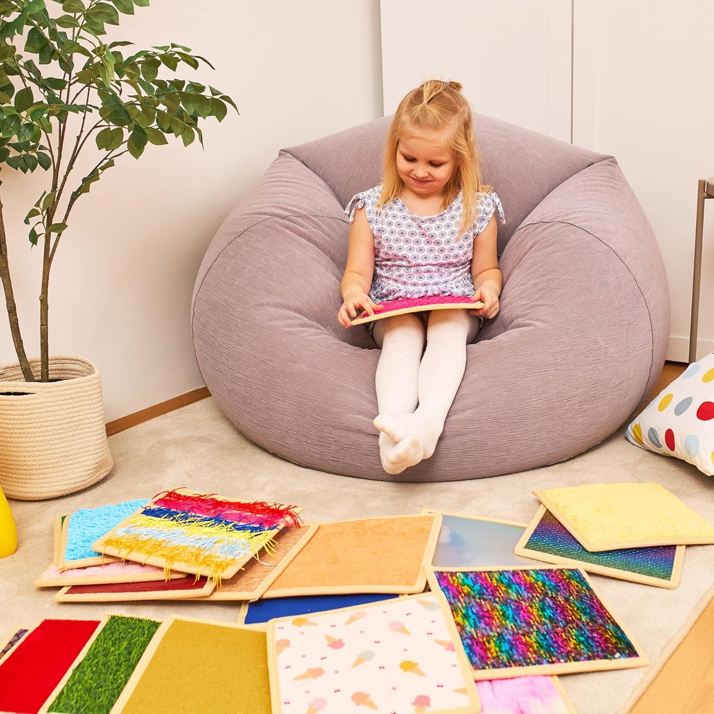 Sensory Wall Panels 24 PK - For Corners, Classroom And Schools