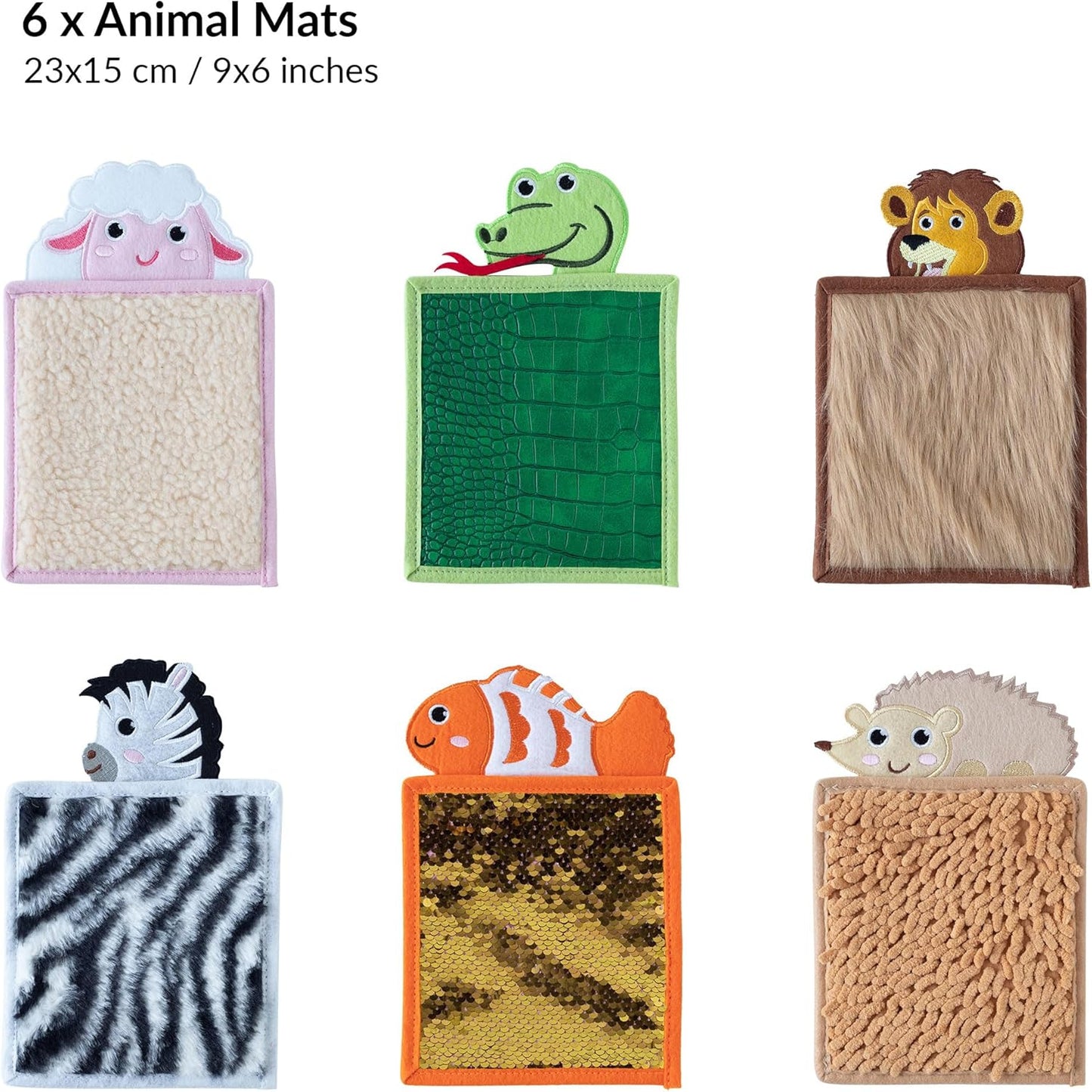 Sensory Mats - Animals Theme