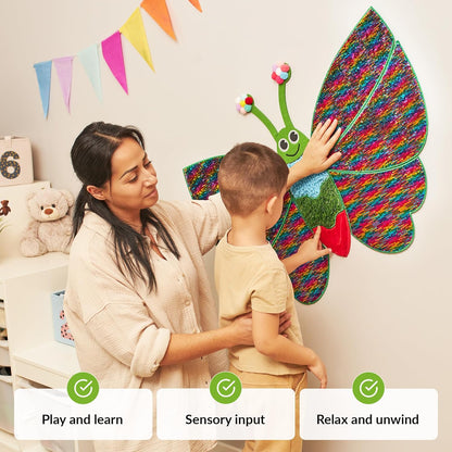 Sensory Wall Panels Butterfly - For Sensory Wall Play, Classroom And Schools