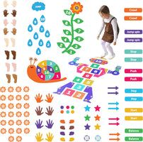 Sensory Adventure Path Decals - Hopscotch and Learning Theme