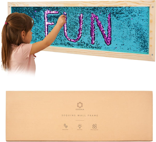 Sequin Sensory Wall Frame