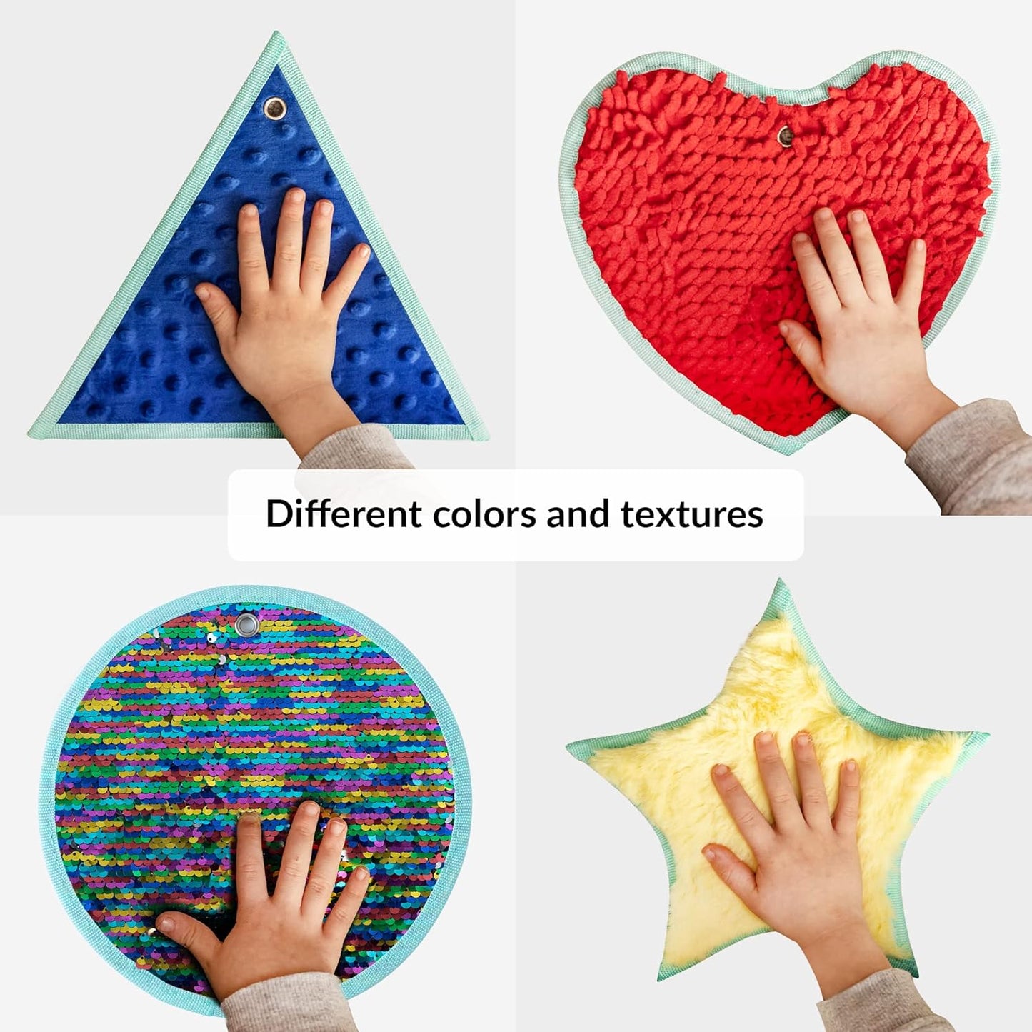 Sensory Mats - Shapes, Colors & Materials