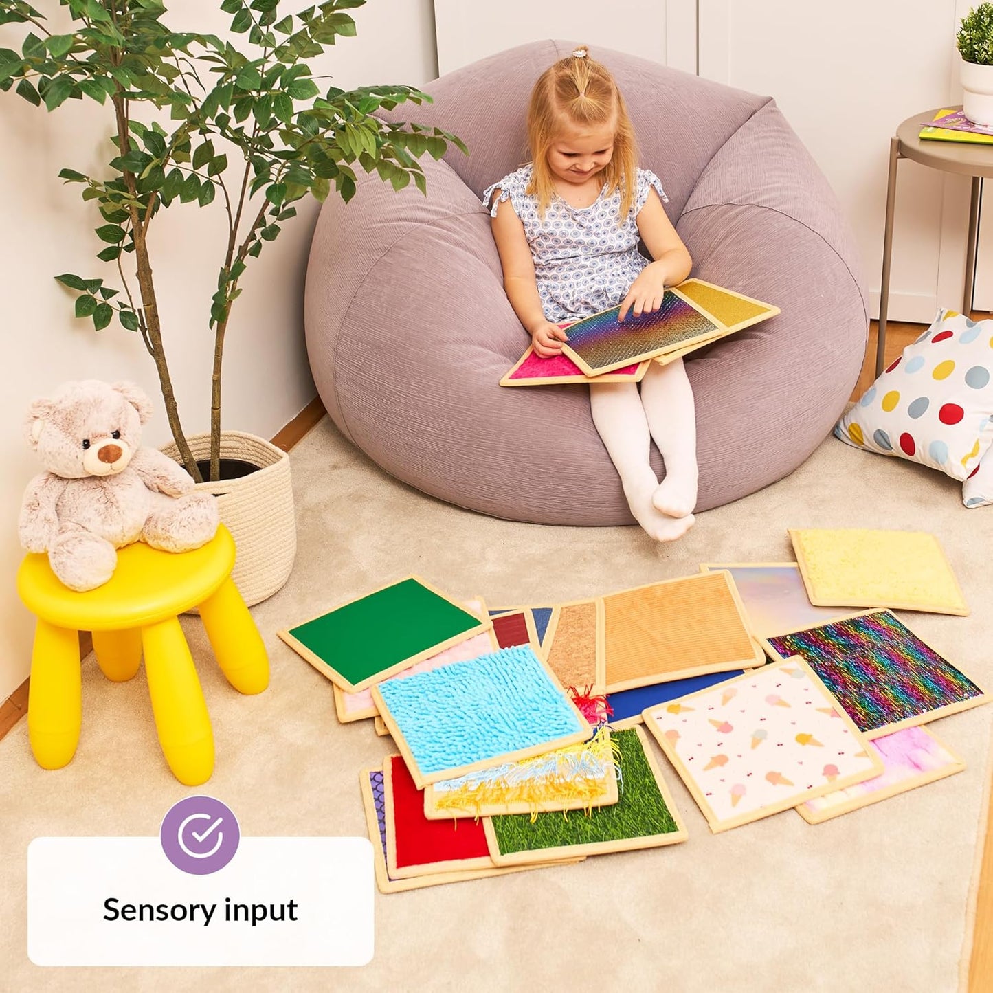 Sensory Wall Panels 24 PK - For Corners, Classroom And Schools