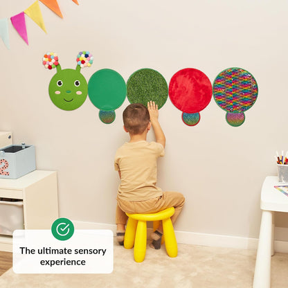 Sensory Wall Panels Catepillar - For Sensory Wall Play, Classroom And Schools