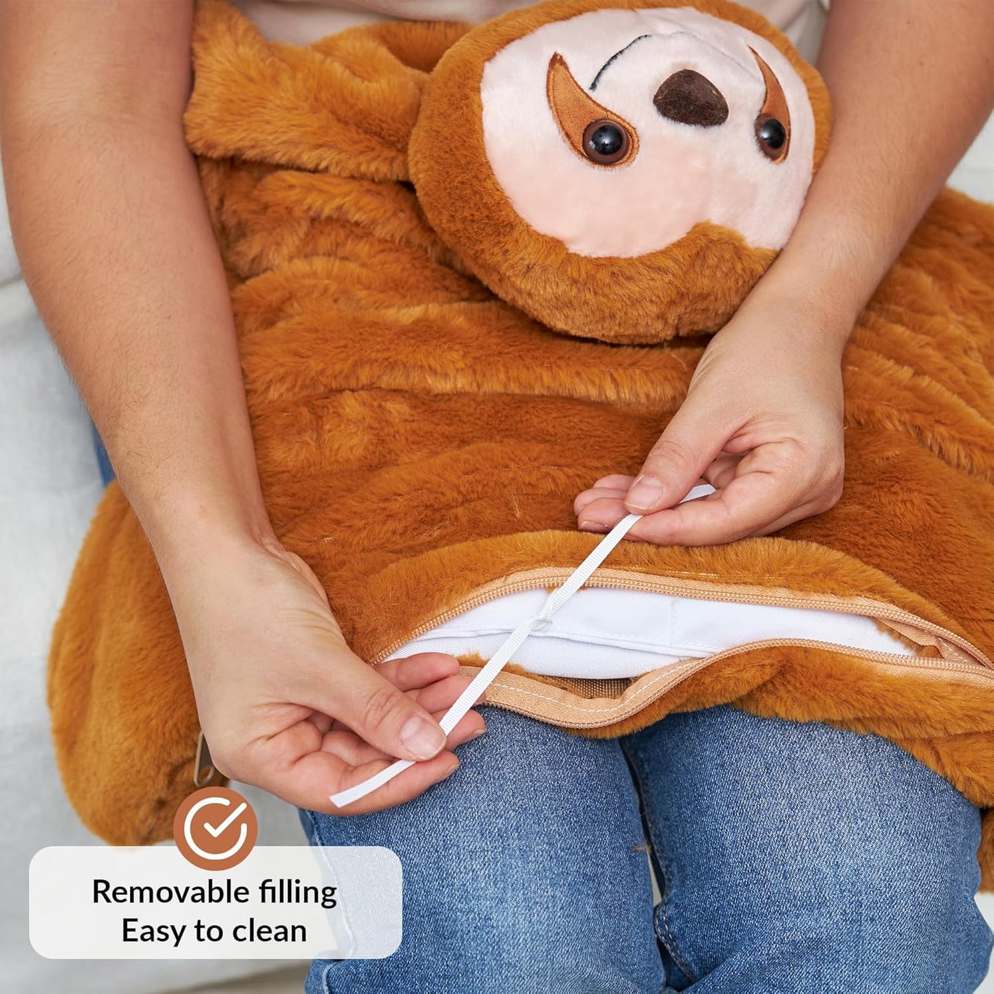 Weighted Lap Animal - Sloth