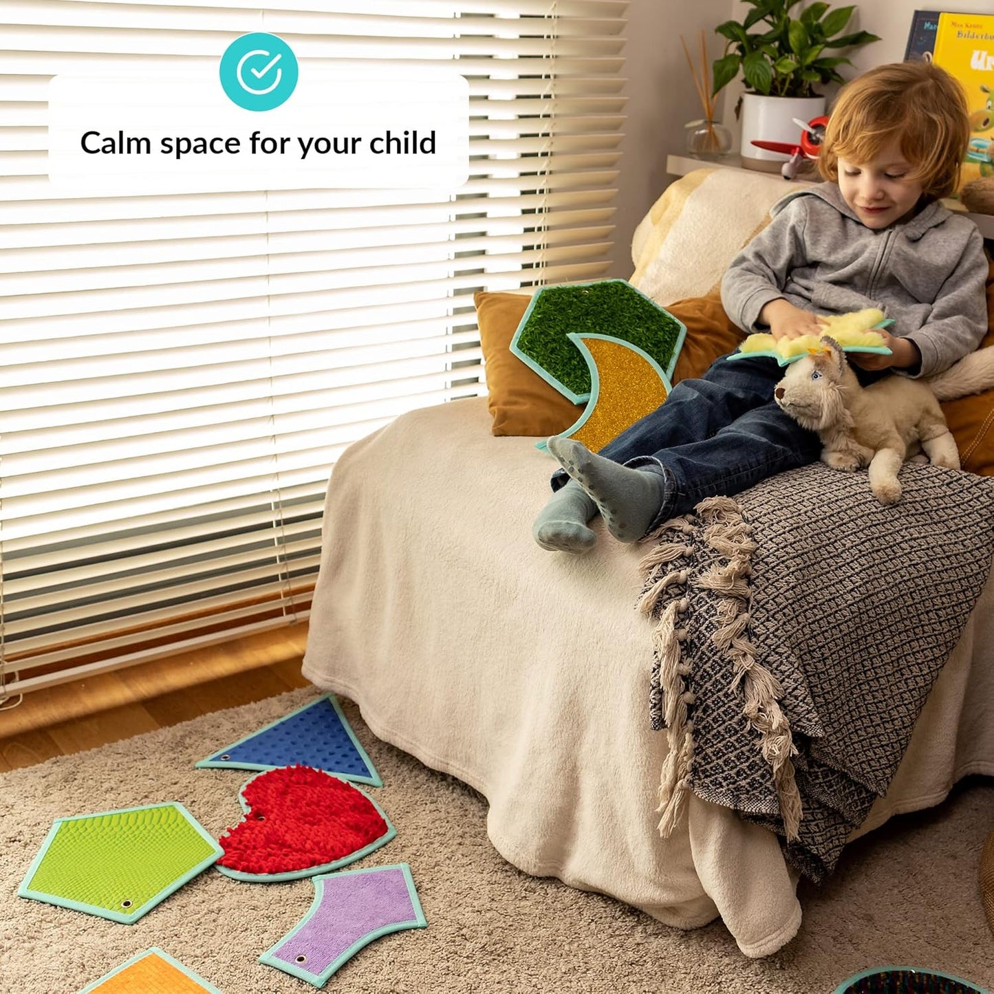 Sensory Mats - Shapes, Colors & Materials